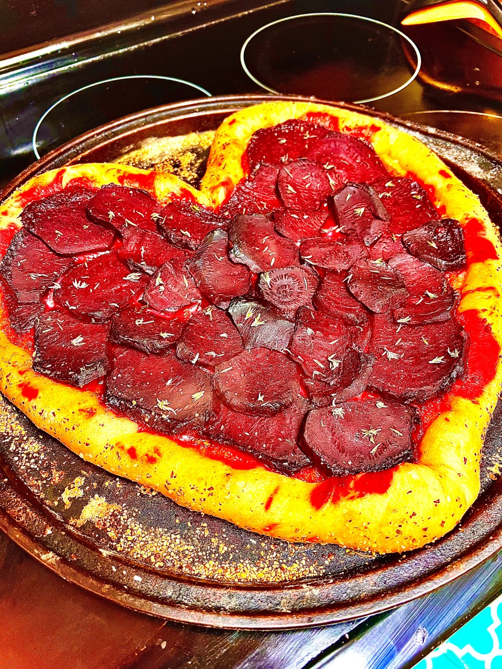 Heart Beet Pizza