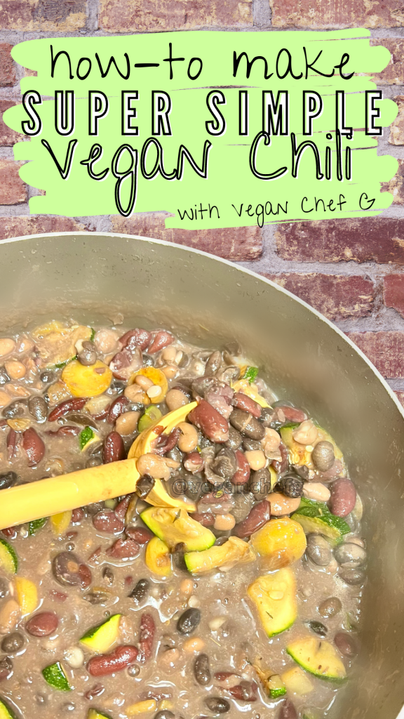 Super Simple Vegan&nbsp;Chili